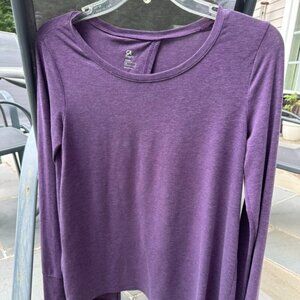 GapFit Purple Yoga Top